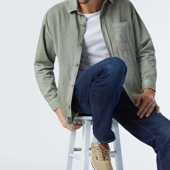 Mavi Zach Pants Mens 36x34 navy Blue Straight Leg Stretch Chino Style - Picture 4 of 9